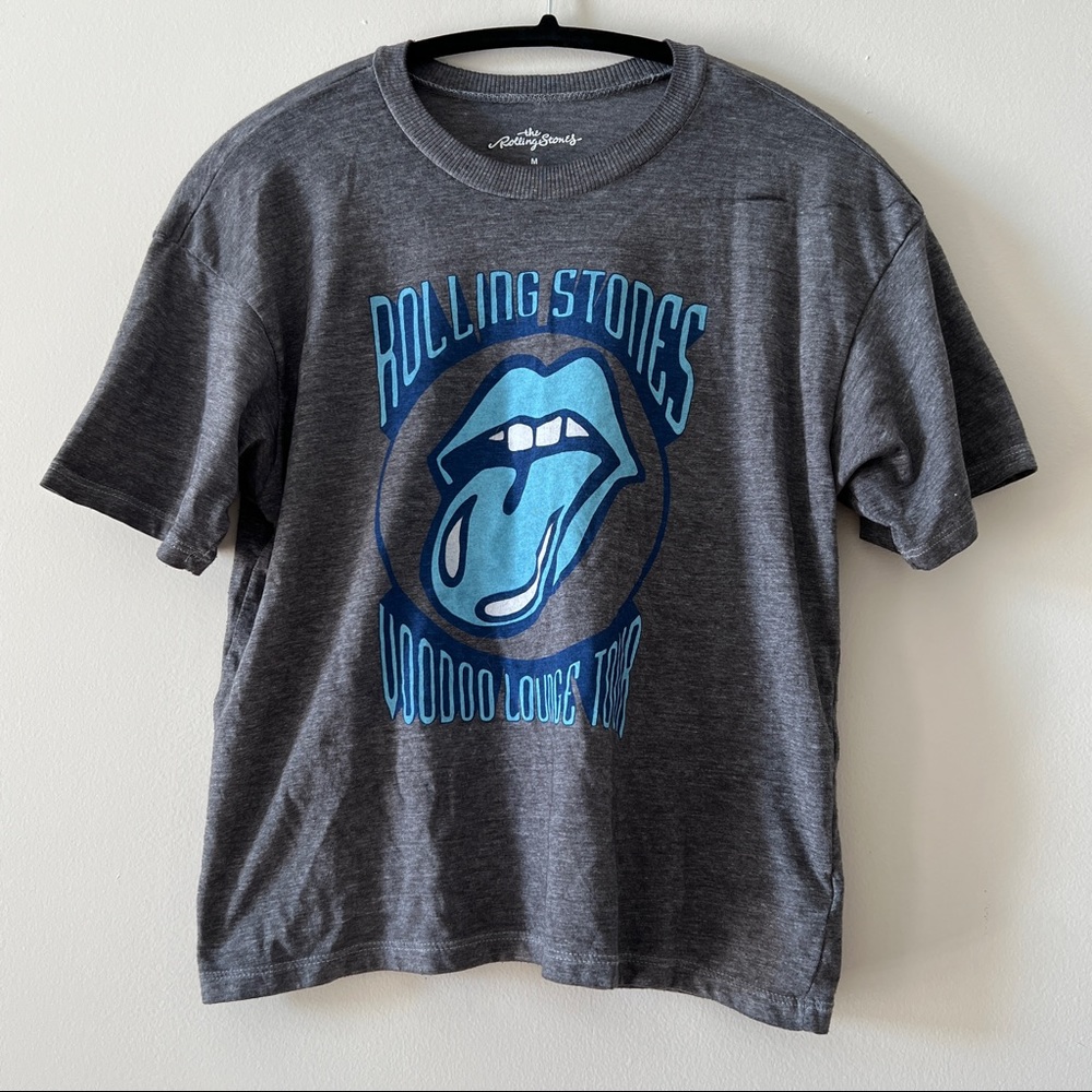 American Eagle Outfitters Gray Rolling Stones Tee